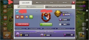 Cv13 e clã lv.16 - Clash of Clans