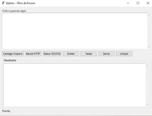 Programa para filtrar proxies e baixar - Outros