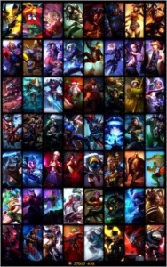 CONTA LEAGUE OF LEGENDS GOLD 5 - 85 CHAMPS - 40 SKINS! LOL
