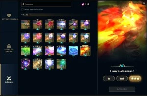 Vendo conta LOL/Valorant com varias skins