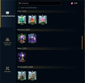 Vendo conta LOL/Valorant com varias skins