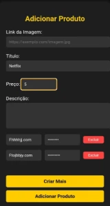 Bot store streaming telegram - Outros