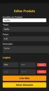 Bot store streaming telegram - Outros