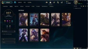Conta League of Legends - 207 Skins - Único Dono LOL