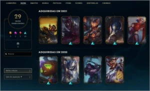 CONTA DIAMANTE 4 MMR PERFEITO - League of Legends LOL