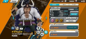 Conta one piece bounty rush (Rank 44, 3 ex meta lvl 100) OPBR