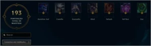 Conta de League of legends LOL