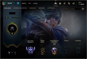 CONTA D2 66%WR NO PRECINHO - League of Legends LOL