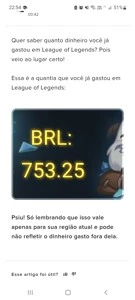Vendo conta LOL c/ 177 skins nv 847 MMR Gold/Platina - League of Legends