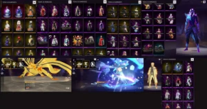 Conte Free fire com 20k gastos, armas evolutivas