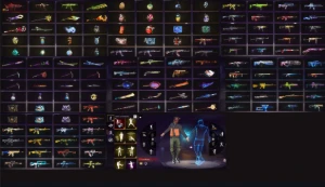 Conte Free fire com 20k gastos, armas evolutivas