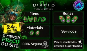 DIABLO 4 - RUNAS/ITENS/MATERIAL (TEMPORADA 6)