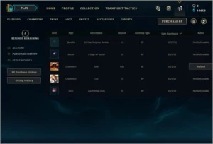 RECOMPENSAS EVENTO +  BAUS FULL LEAGUE OF LEGENDS LV 31 LOL