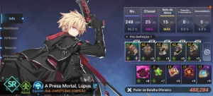 V>Conta Grand Chase Mobile Level 165 + 50K de Gemas