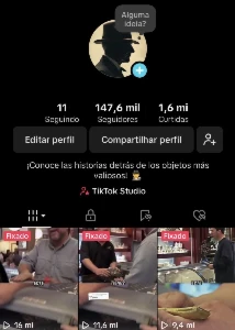 Tiktokshop - Conta Monetizada +147K De Seguidores Reais - Redes Sociais
