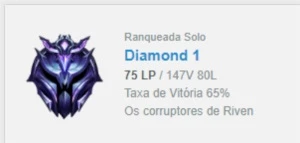 EloJob e DuoBoost - League of Legends LOL