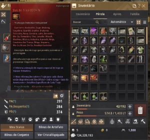 Conta BDO serafim nova classe lvl 62 - Black Desert