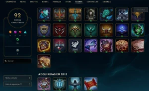 Conta League of Legends Full Acesso - 90 Champs e 43 Skins LOL