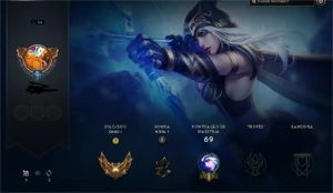 conta gold 1 - League of Legends LOL