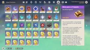 Conta Genshin Impact com 16 5* e vários 4* com constelações