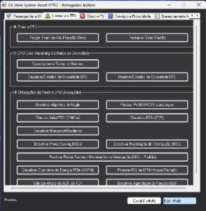 Fps Booster Armagedon System Boost VPRO - Outros