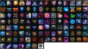 CONTA OURO 1 QUASE TODOS CAMPEÕES, UNICO DONO - League of Legends LOL