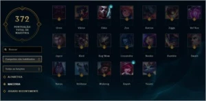 CONTA OURO 1 QUASE TODOS CAMPEÕES, UNICO DONO - League of Legends LOL