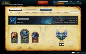 Conta diamante II - League of Legends LOL