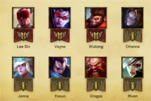 Conta Prata 3 (Borda Platina) - League of Legends LOL