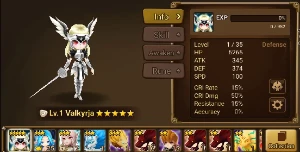 Conta Summoners War Reroll Light Valkyrja (Akroma)