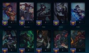 Conta De Lol Com 298 Skins (FA ) 