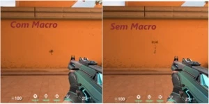 **MACRO NO RECOIL+AUTO PISTOL VALORANT P/ TODOS OS MOUSES **