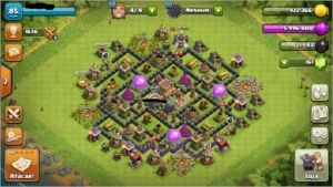 CV 9 SEMI FULL - Clash of Clans