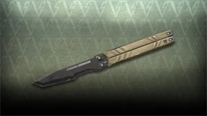 Conta com Canivete Balisong - Valorant