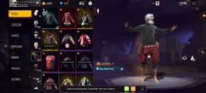 Conta de Free Fire Gemada a venda