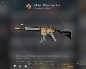 M4 Paladino Real Pouco Usada - Counter Strike CS