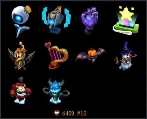 Conta League of Legends (LOL) Gold III, 81 Skins...