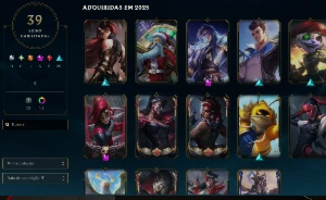 Conta mestre 255 PDL - League of Legends LOL