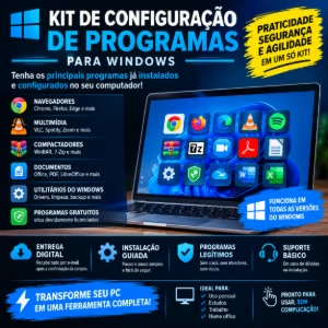 Kit De Configuração De Programas Para Windows - Outros