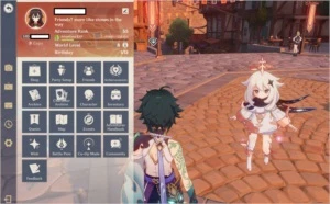 CONTA AR55 COM 8 PERSONAGENS 5* + ARMA 5* + ARMAS DO PASSE - Genshin Impact