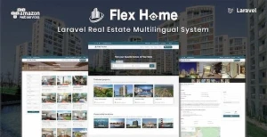 Flex Home - Script Imobiliário Laravel