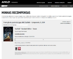 Ativação Starfield Steam!!!