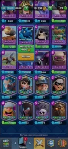 Conta Clash Royale