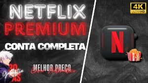 Netflix (30 Dias) - Conta Completa Full Acesso - Assinaturas e Premium