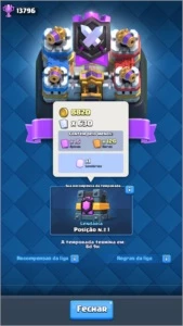 CLASH ROYALE CAMPEÃO
