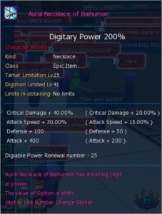 Conta Digimon Master Online  AOX - Digimon Masters Online DMO