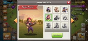 Cv 12 Full 6 construtores + Skins - Clash of Clans
