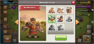Cv 12 Full 6 construtores + Skins - Clash of Clans