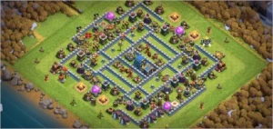 Cv 12 Full 6 construtores + Skins - Clash of Clans