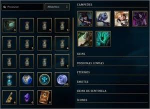 Conta Smurf League of Legends LVL 30 LOL